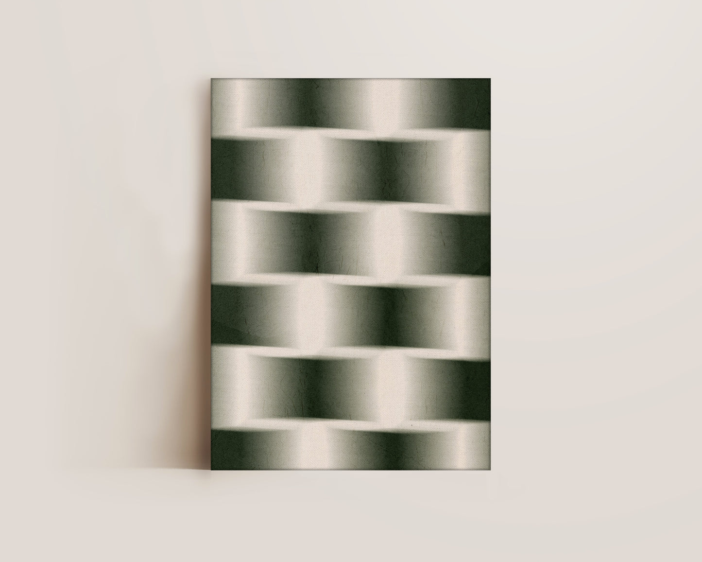 Green Chessboard Canvas