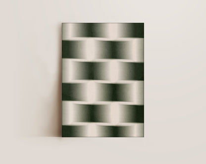 Green Chessboard Canvas