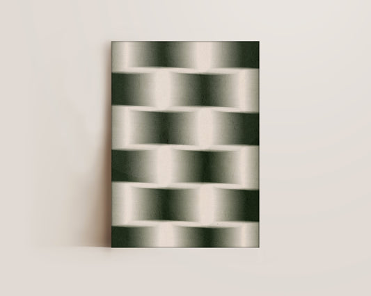 Green Chessboard Canvas