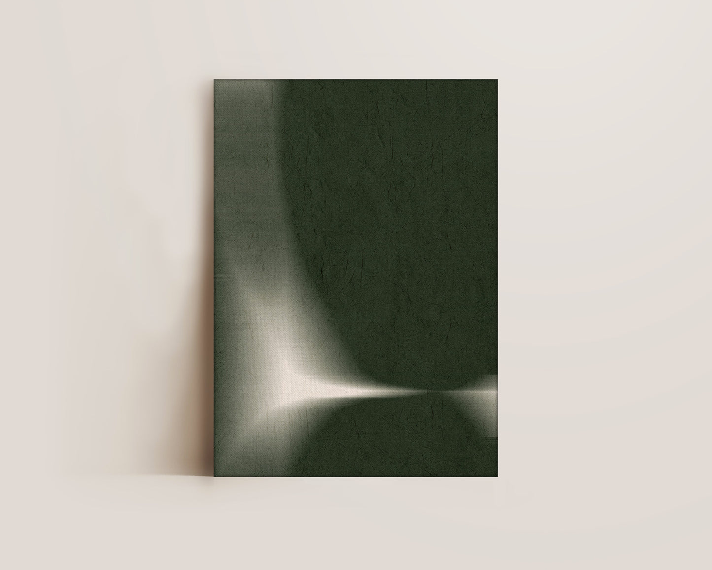 Green Blur Canvas