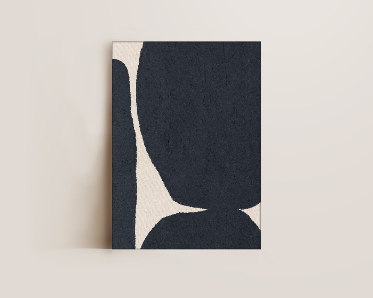 Blue Shapes Canvas