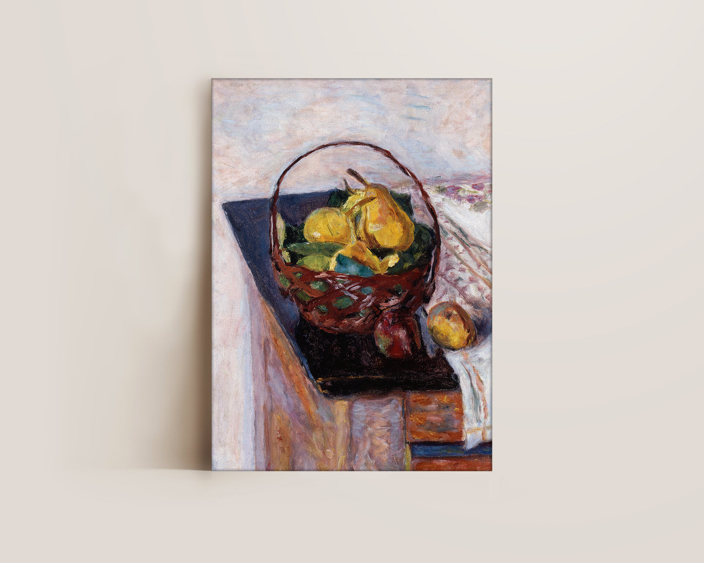 Basket of Fruit Canvas