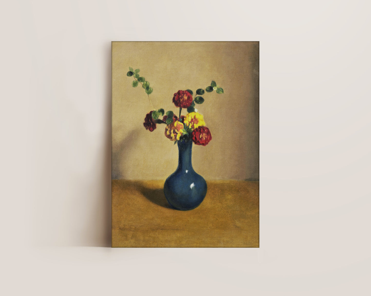 Blue Vase Canvas