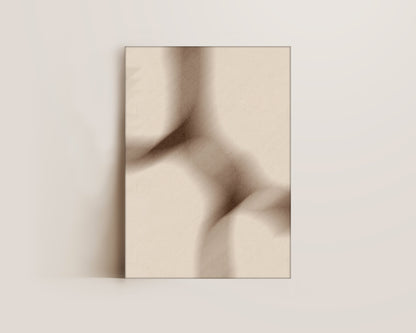 Brown Blur Canvas