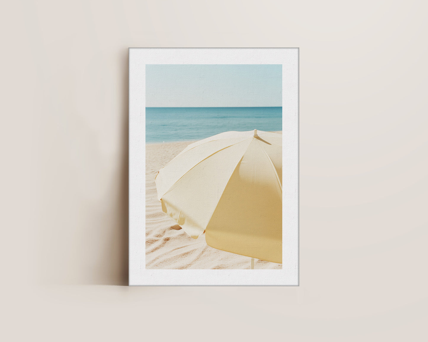 Butter Yellow Parasol Canvas
