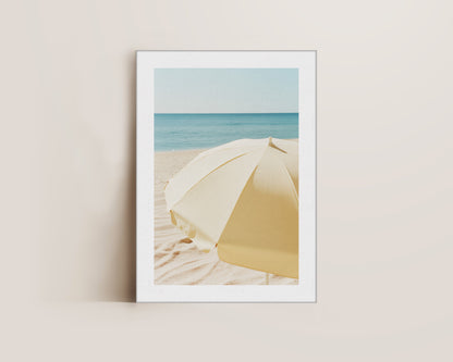 Butter Yellow Parasol Canvas