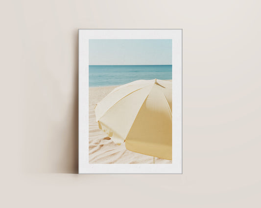Butter Yellow Parasol Canvas