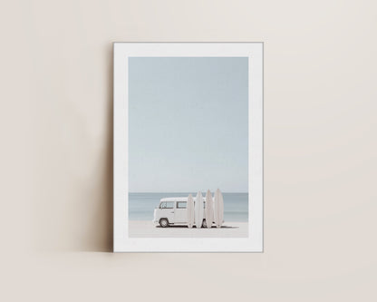 Camper Van Surf Canvas