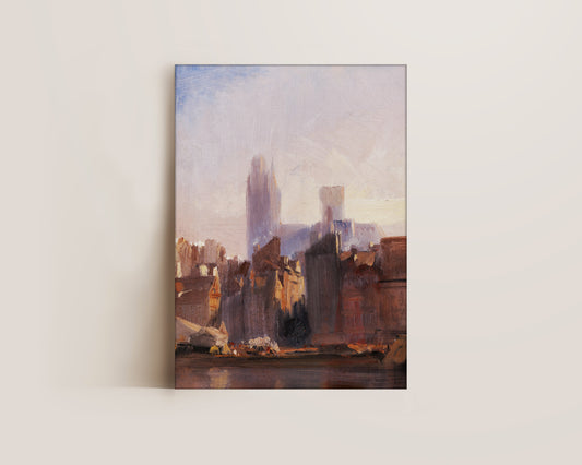 Cityscape Canvas