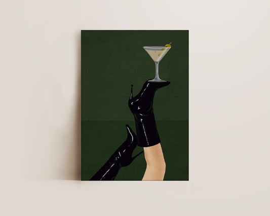Dirty Martini Boots Canvas
