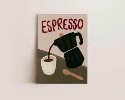 Espresso Canvas