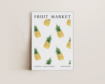 Fruit Market Pineapple Canvas