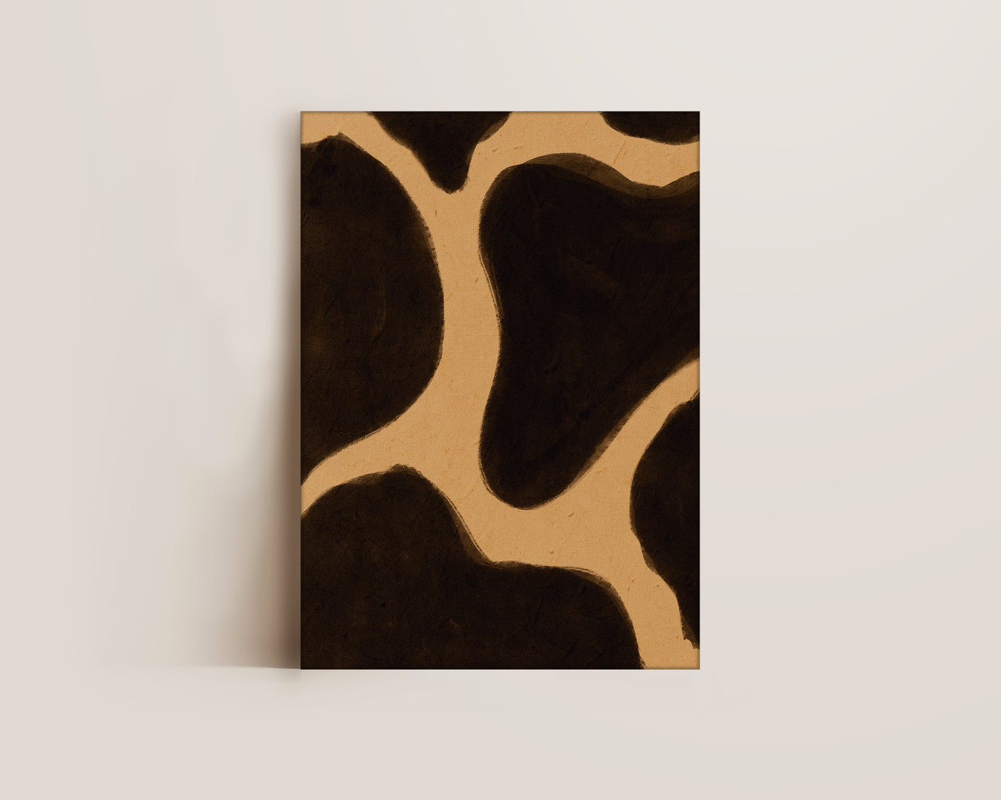 Giraffe Print Canvas