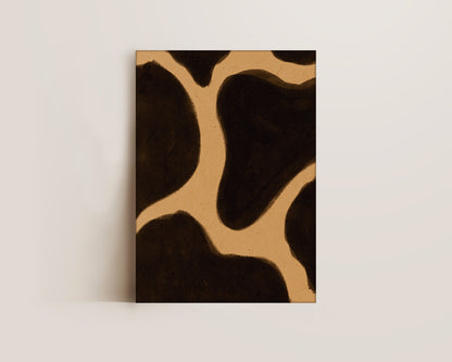 Giraffe Print Canvas