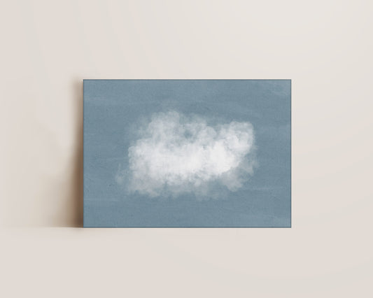 Gloomy Clouds Canvas