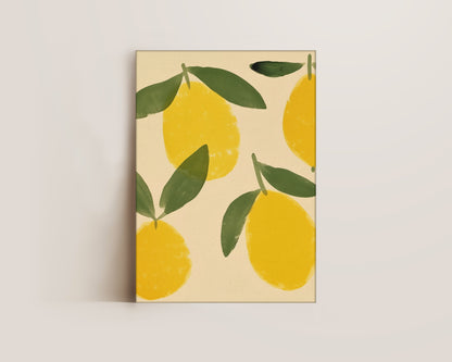 Lemons Canvas