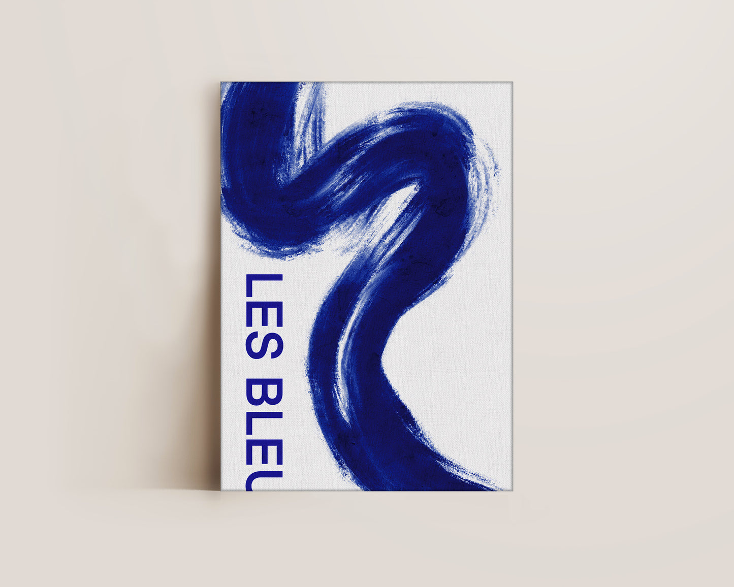 Les Bleu Canvas