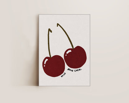 Mon Cheri XOXO Canvas