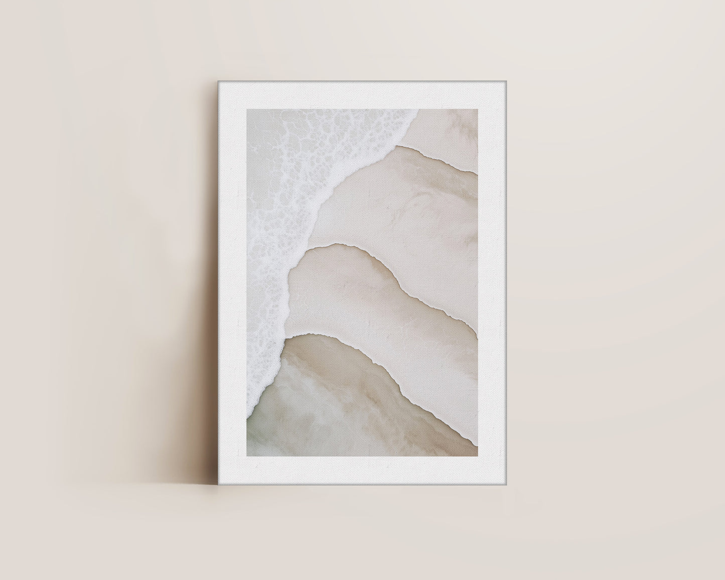 Neutral Waves No. 2 Canvas