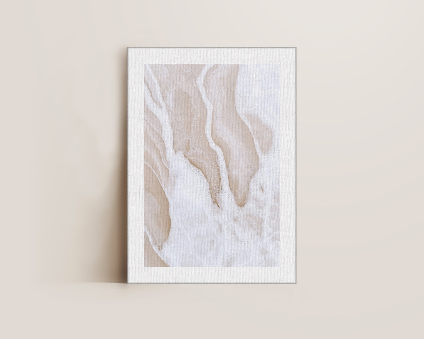 Neutral Waves No. 3 Canvas