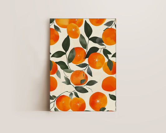 Oranges Canvas