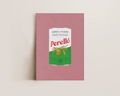 Perello Olives Canvas