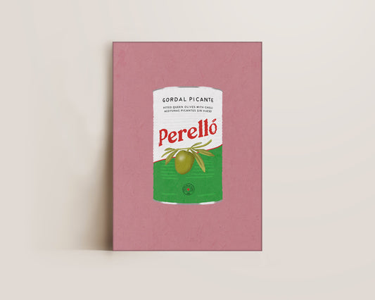 Perello Olives Canvas