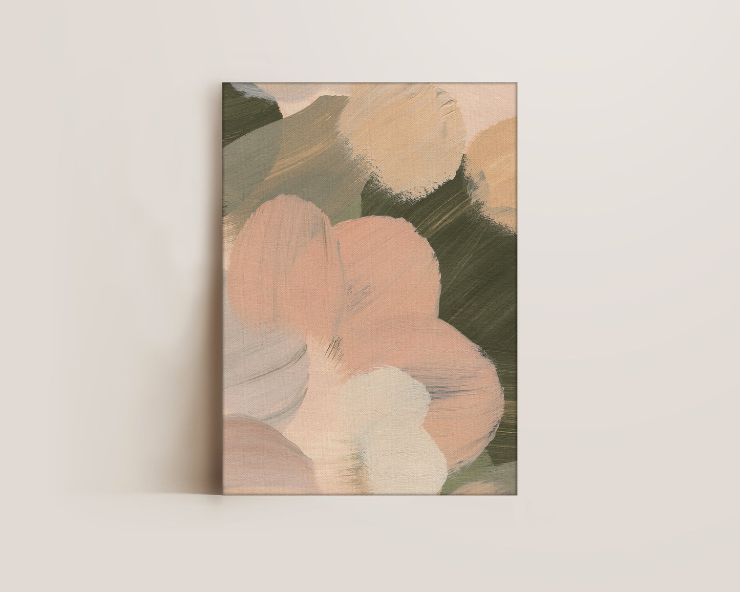 Pink & Green No. 2 Canvas