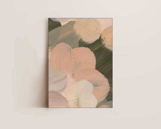 Pink & Green No. 2 Canvas
