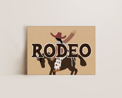 Rodeo Canvas