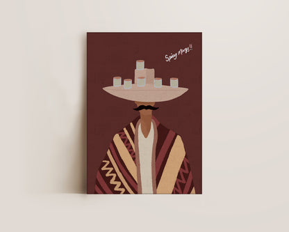 Sombrero Margs Canvas