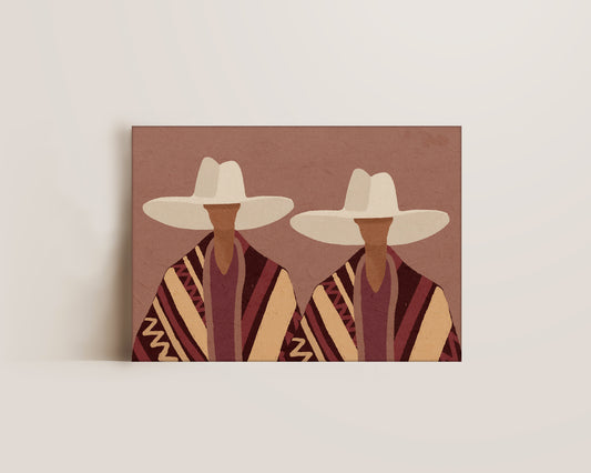 The Twins Canvas