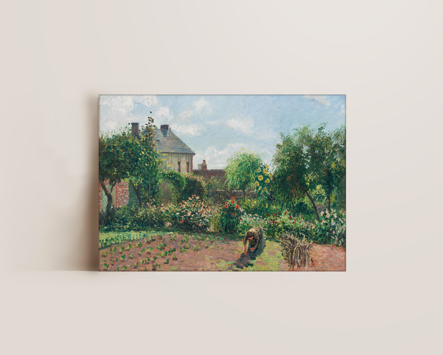 The Artist's Garden Canvas