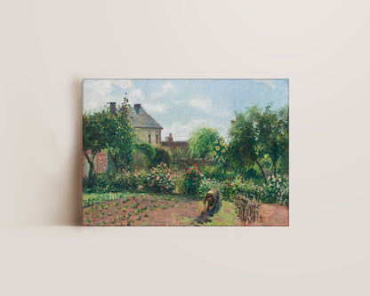 The Artist's Garden Canvas
