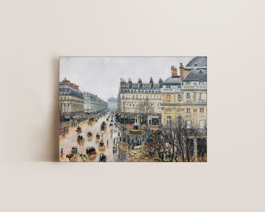 Theatre Square Paris Canvas