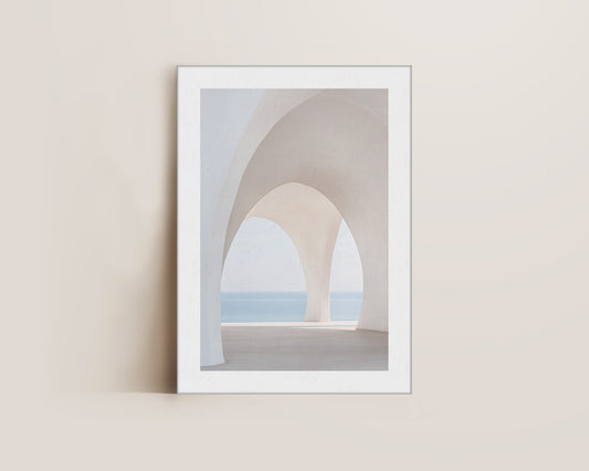 White Arches No. 1 Canvas