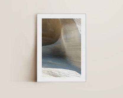 White Caves Canvas