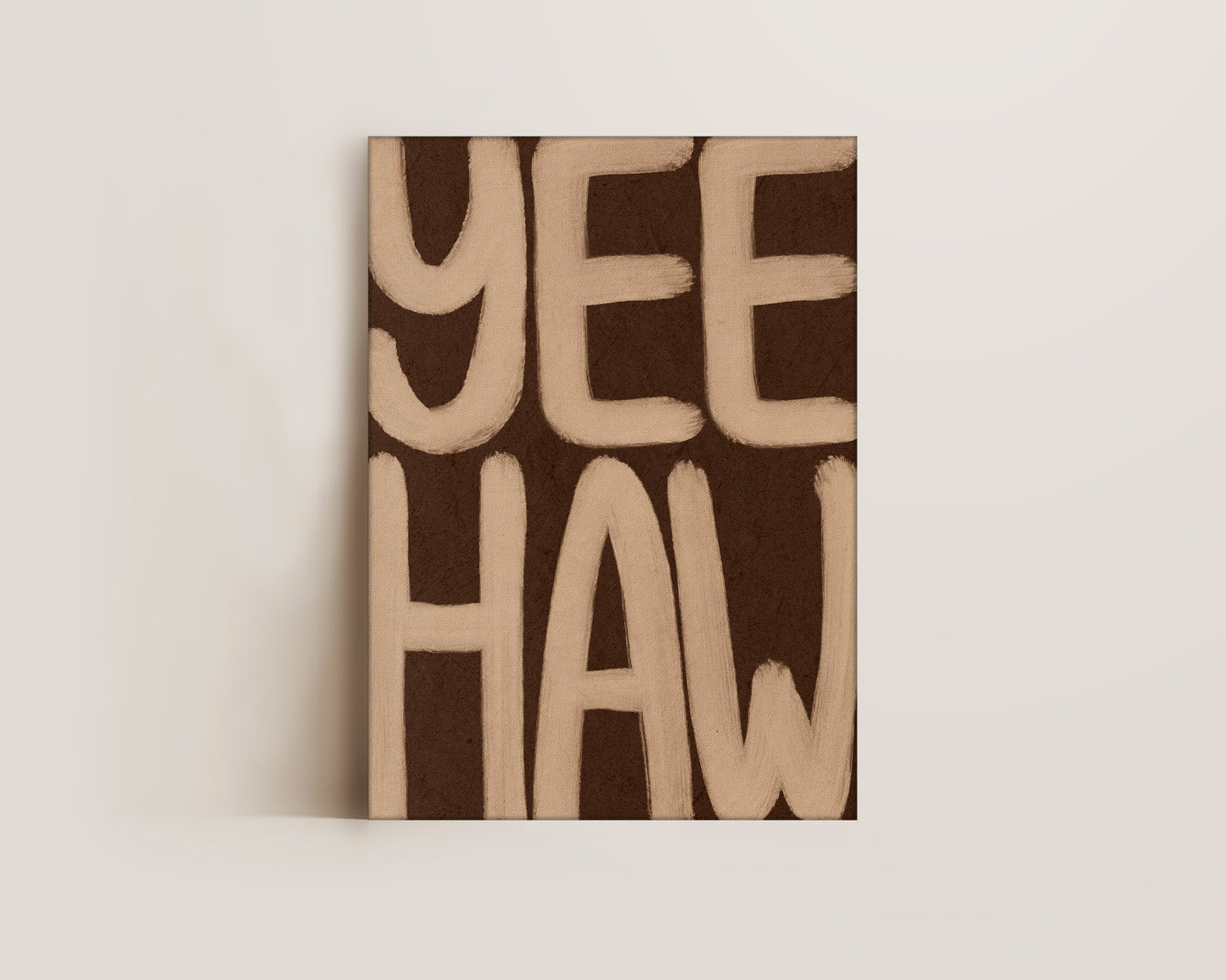 Yeehaw Canvas