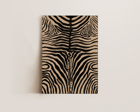 Zebra Print No. 2 Canvas