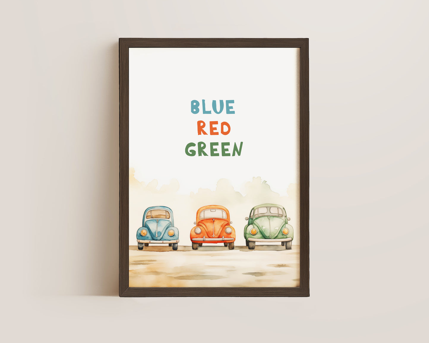 Three Cars Print