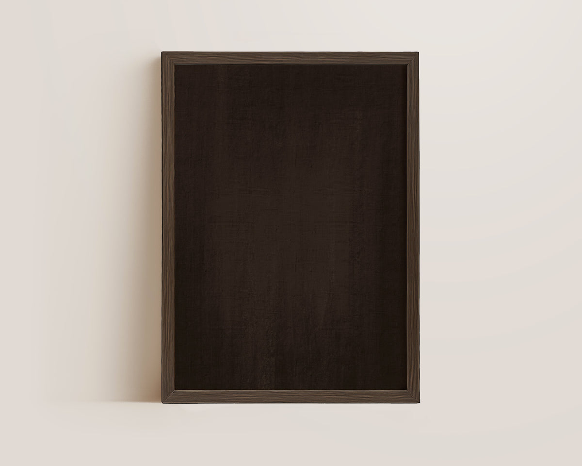 Brown Abstract Wall Art Print