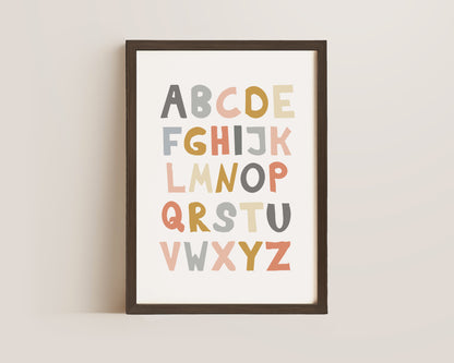 Alphabet Print