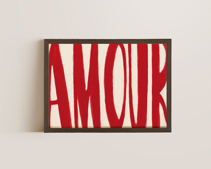 Amour Print