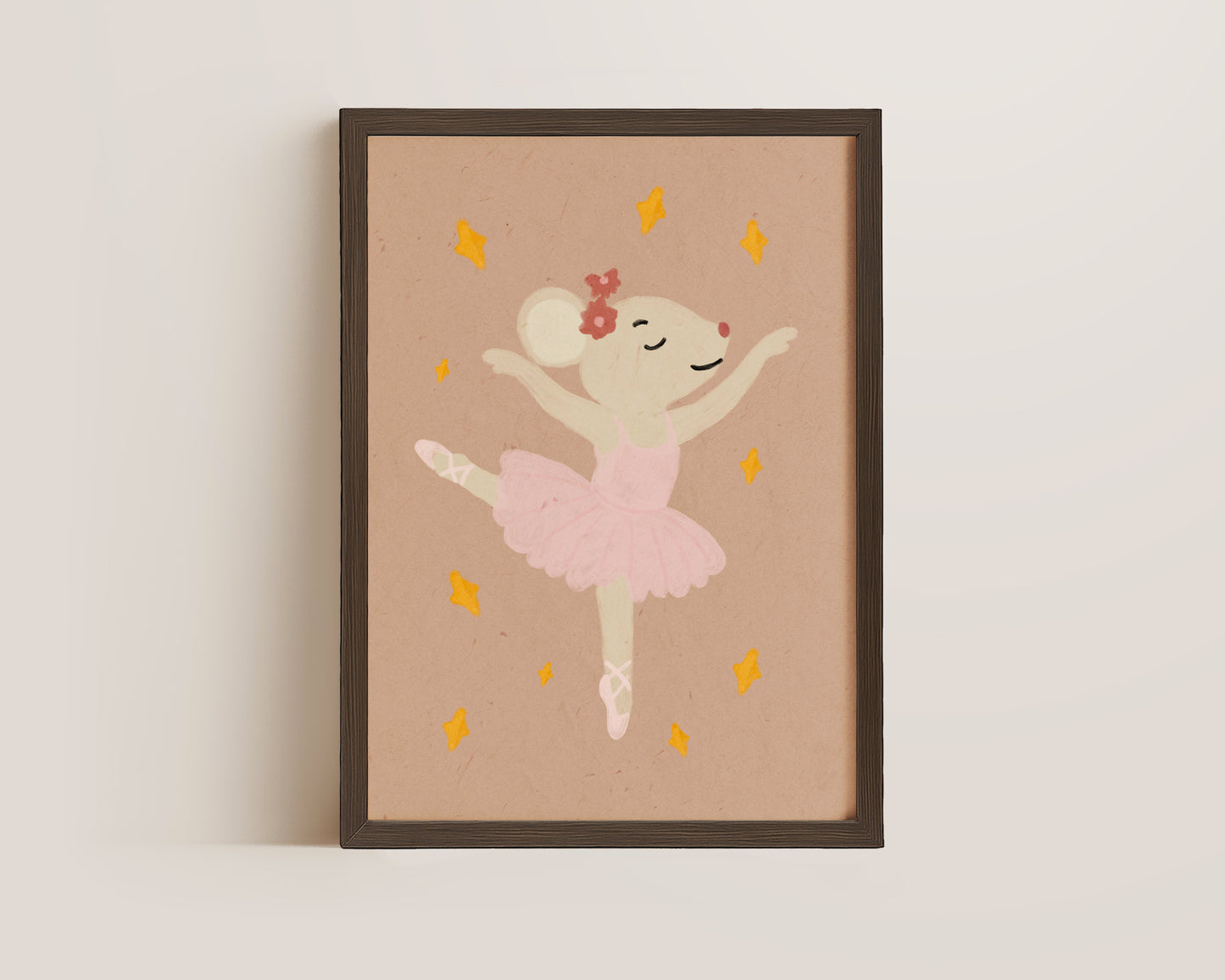 Ballerina Mouse Print