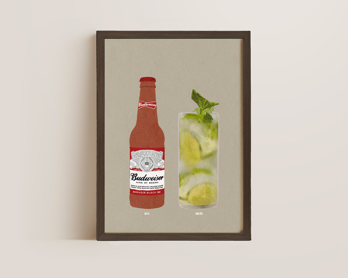 Budweiser & Mojito Print