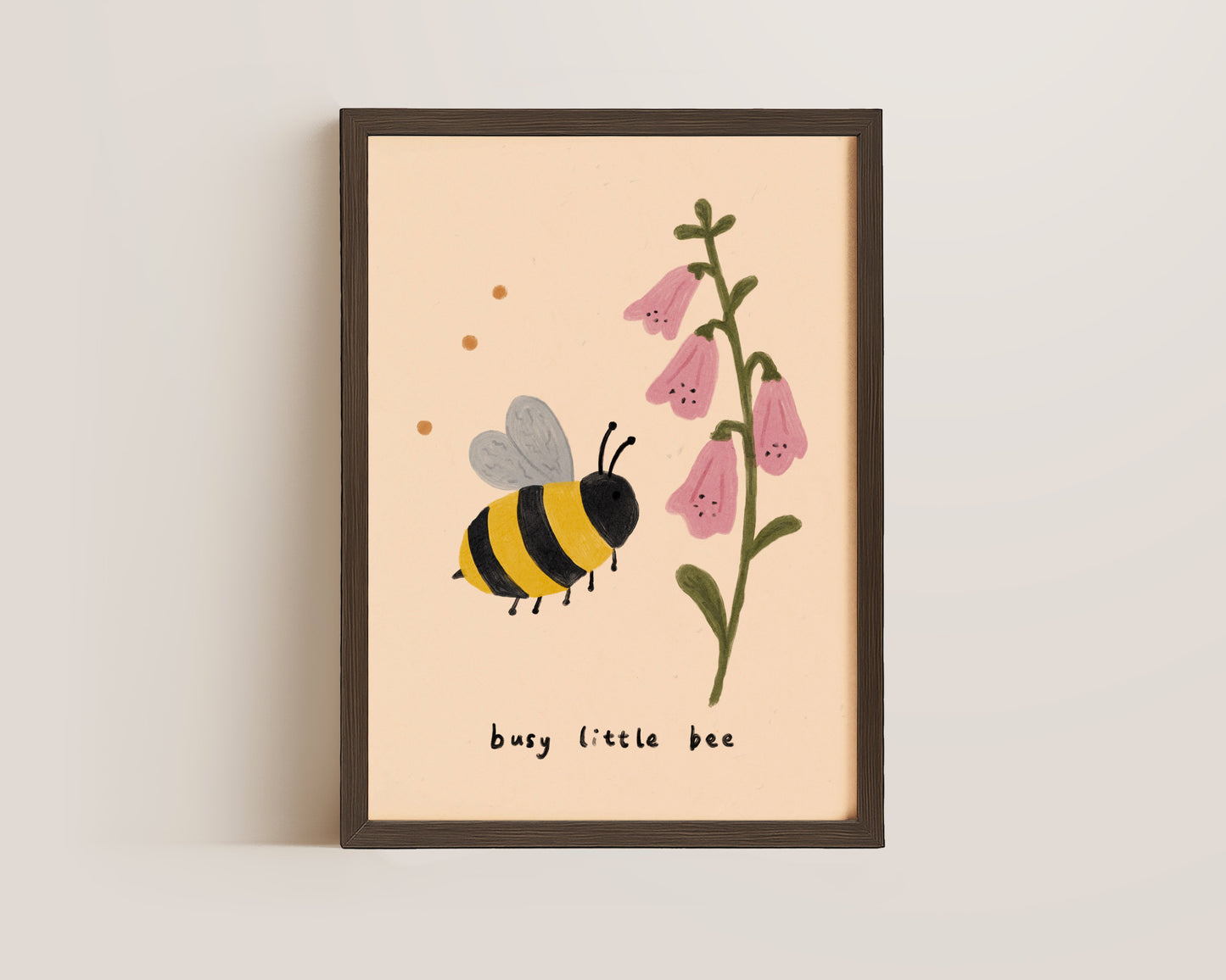 Busy Little Bee Print