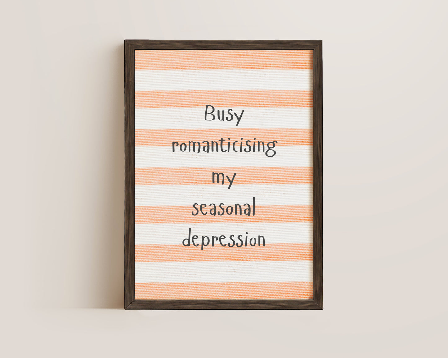 Seasonal Depression Print