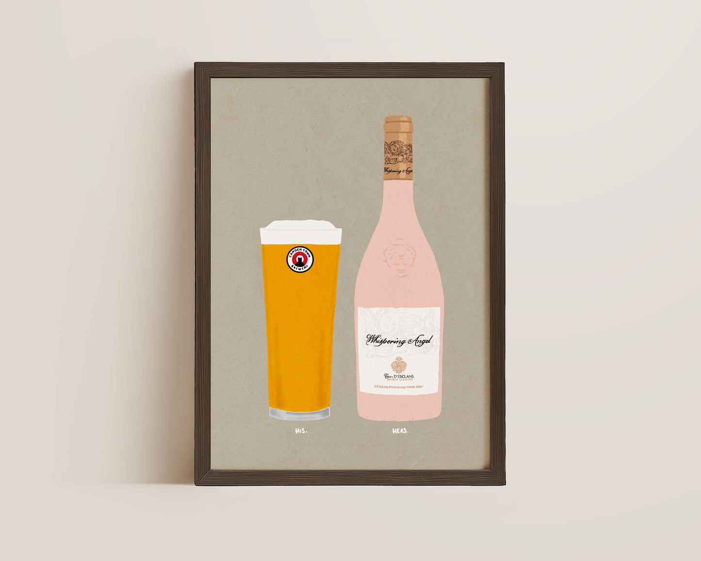 Camden Hells & Whispering Angel Print