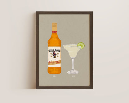 Spiced Rum & Margarita Print