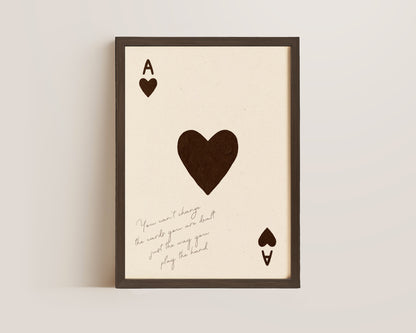Cards You Are Dealt Print
